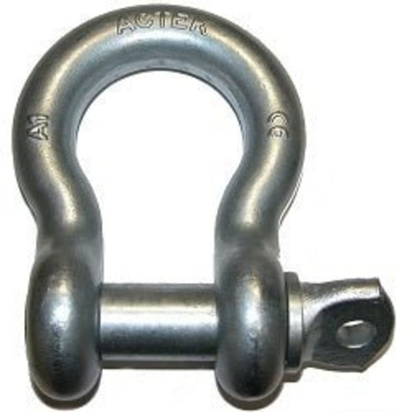 Actek 58 Alloy Shackle Screw Pin Type 5 Tons Wll, 60006 60006